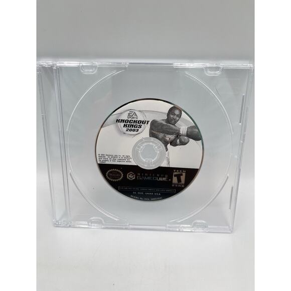 Knockout Kings 2003 Disc Only Game Cube Nintendo Gamecube With Case - Picture 1 of 4